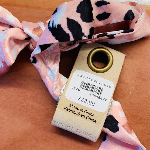 Anthropologie • Jules Floret Tie Ribbon Necklace - Picture 5 of 7